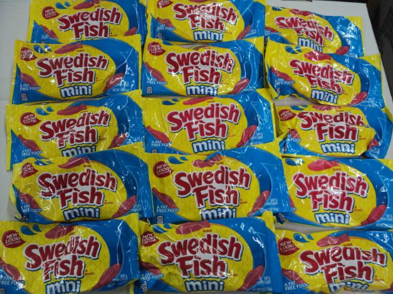 lot 360 image: 15 Bags Swedish Fish Minis...