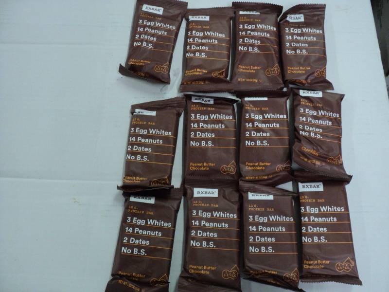 lot 372 image: 12 RxBar Protein Bars...
