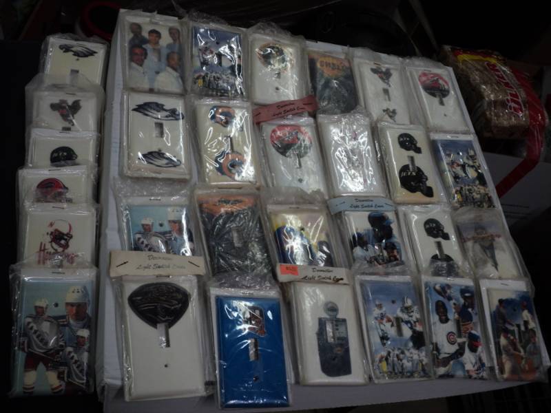 lot 379 image: 30 Decorative Light Switch Covers...