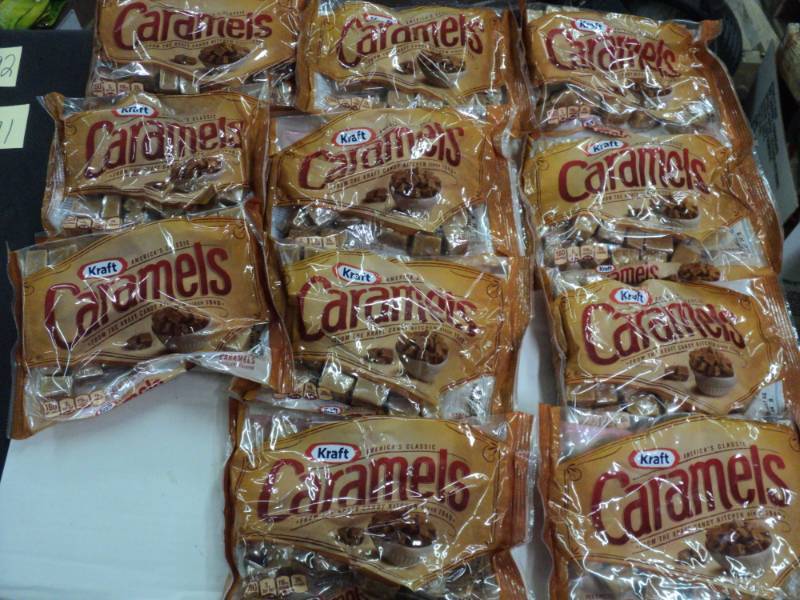 lot 387 image: 11 Bags of Kraft Caramels...