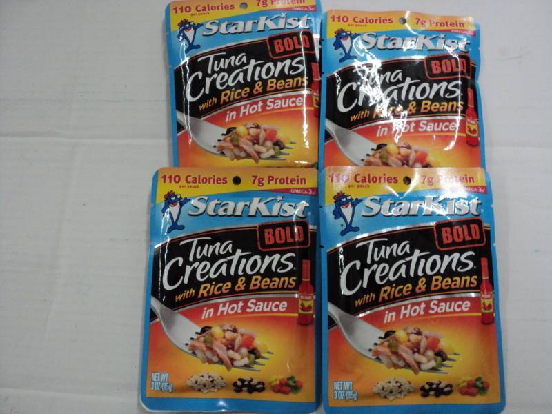 lot 395 image: 4 Packages Starkist Tuna Creations...