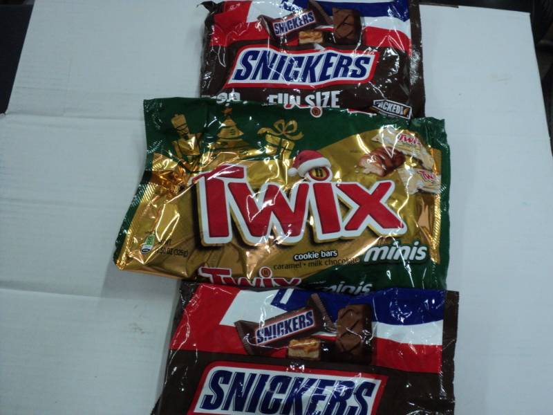 lot 396 image: 3 Bags of Candy Bars...