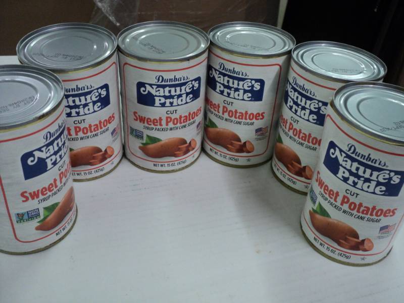 lot 400 image: 6 Cans Natures Pride Cut Sweet Pot...