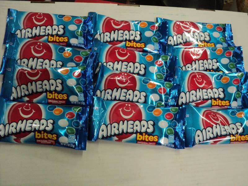 lot 404 image: 12 Bags Airheads bites...
