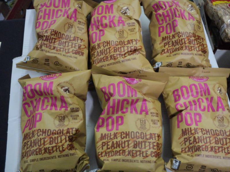 lot 406 image: 6 Bags Boom ChickAPop Milk Chocolat...