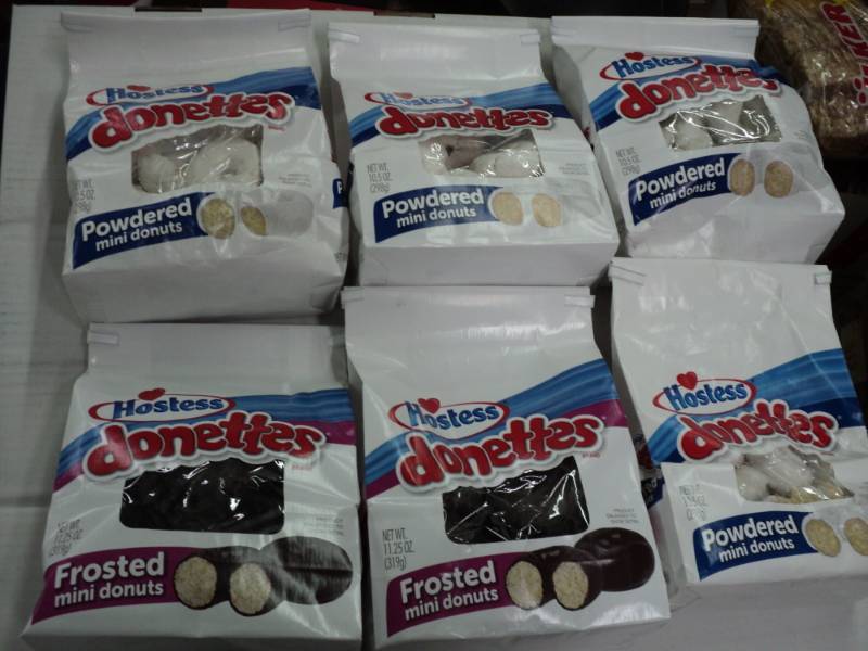 lot 413 image: 6 Bags Hostess Donettes Frosted and...