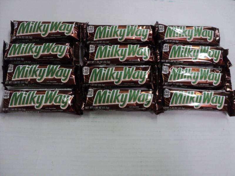lot 416 image: 12 Milky Way Candy Bars...