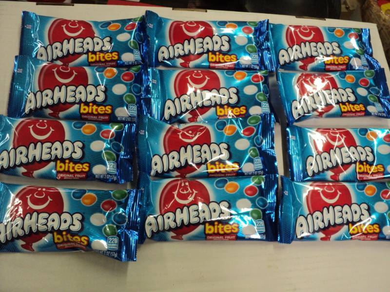lot 417 image: 12 Bags Airheads bites...
