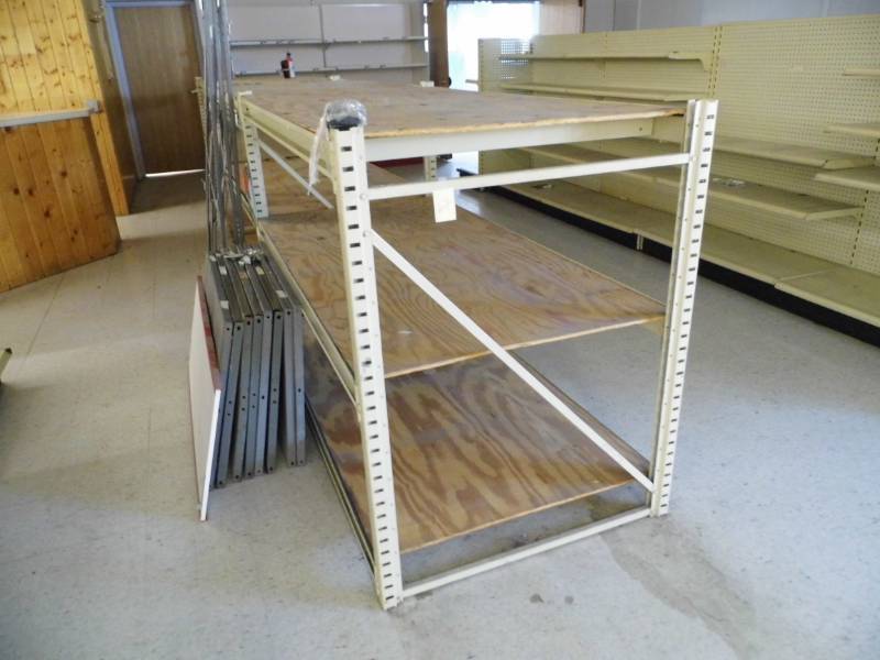 lot 62 image: 3 Sections of Racking