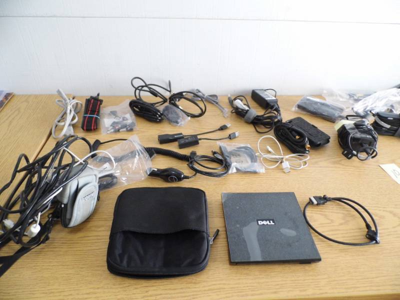 Assorted Cords - Power Paccks - External DVD Rom