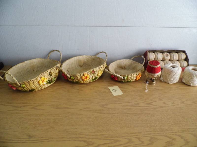 Baskets - Thread - Lamp Dispenser
