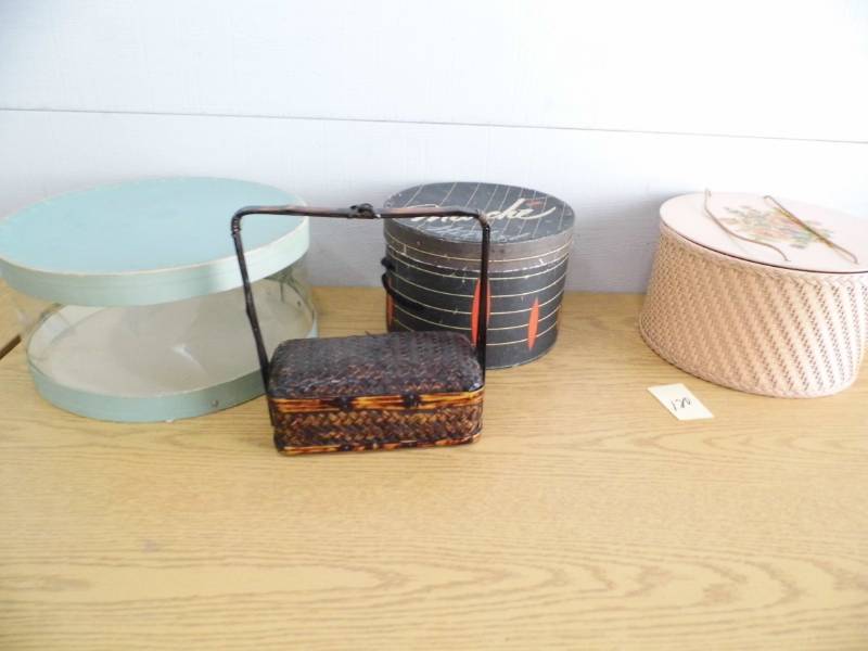 Sewing Basket - Hat Boxes