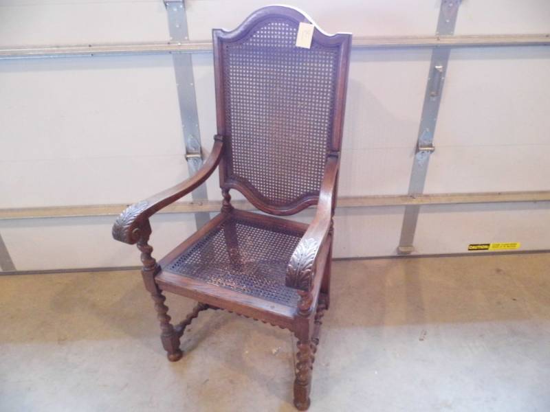 Antique Higback Chair