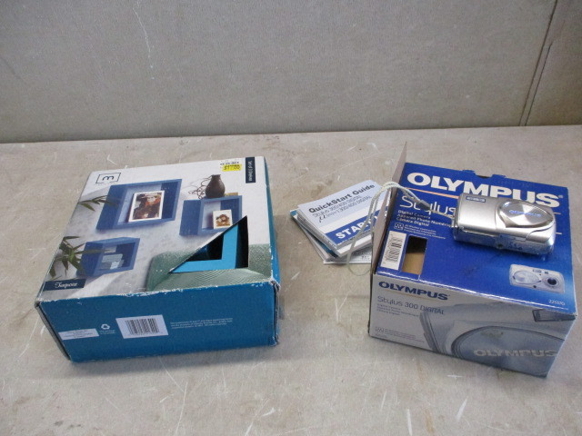 Olympus Camera and Picture boxes