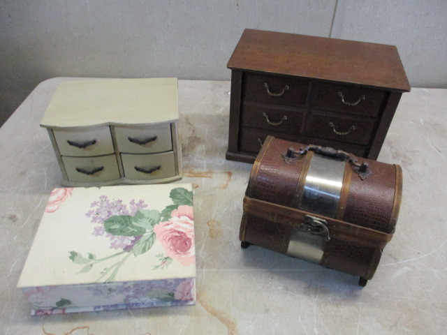 Jewelry Boxes and Jewelry