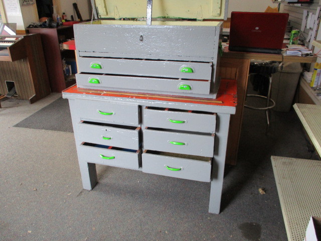 Wooden Tool Chest