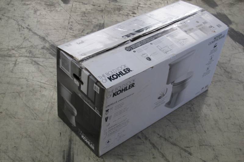 lot 16 image: Kohler Lintelle Complete Toilet Kit - Open Box