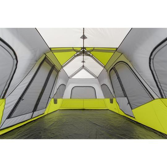 lot 97 image: Core Equipment 12 Person Instant Cabin Tent 18 x 10