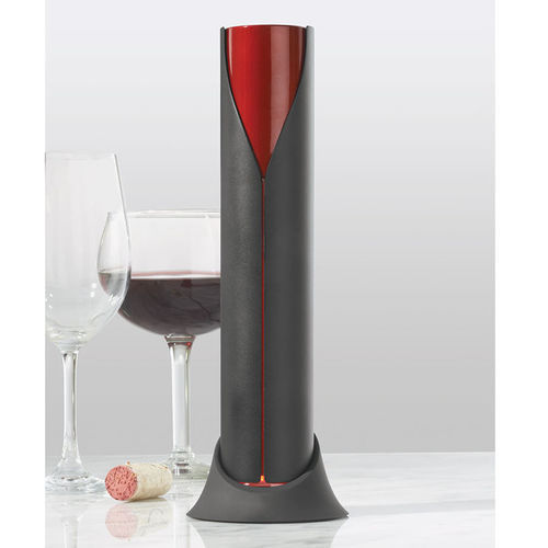 lot B1 image: Brookstone Aperto the Amazing, Button-free, Magic Wine Bottle Opener