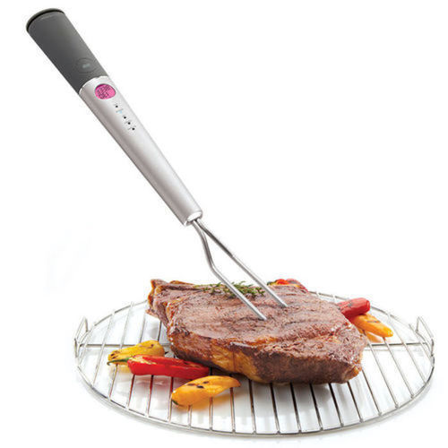 lot B3 image: Brookstone Chefs Fork Pro Digital Meat Thermometer
