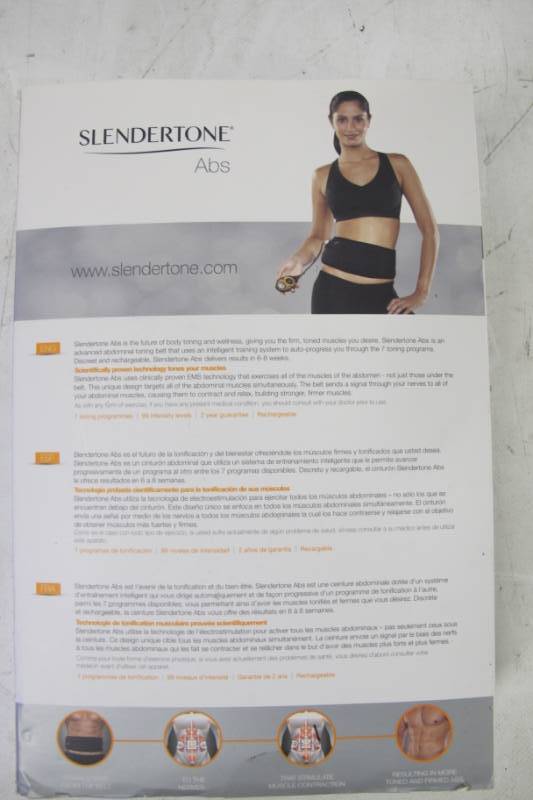 lot 36 image: Slendertone Abs Abdominal Muscle Toner