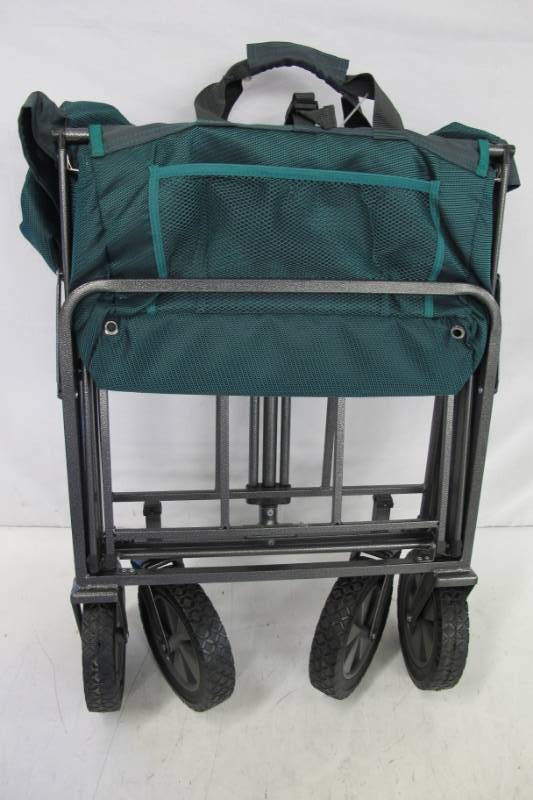 lot 110 image: Mac Sports Folding Utility Wagon - Green