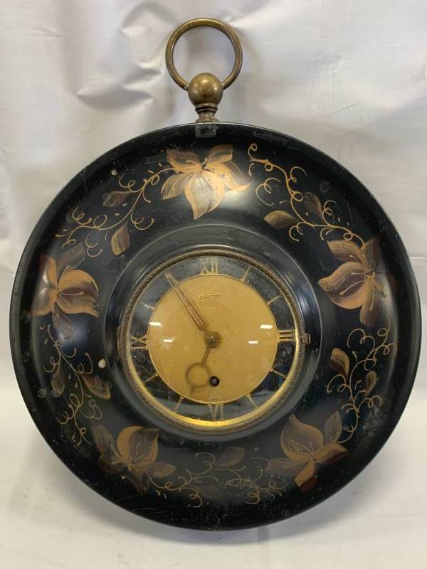 lot 4 image: Antique Made in Germany Eight Day Clock 13
