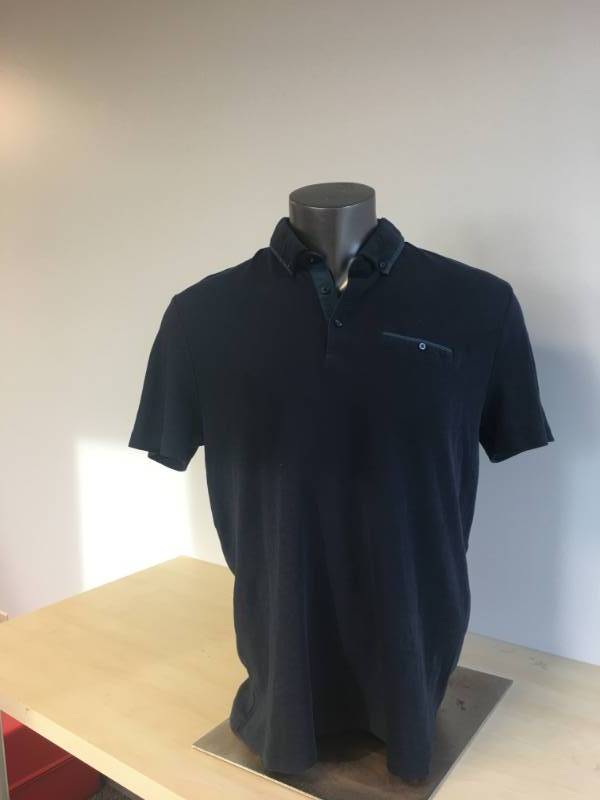 lot 1 image: Navy FF Polo