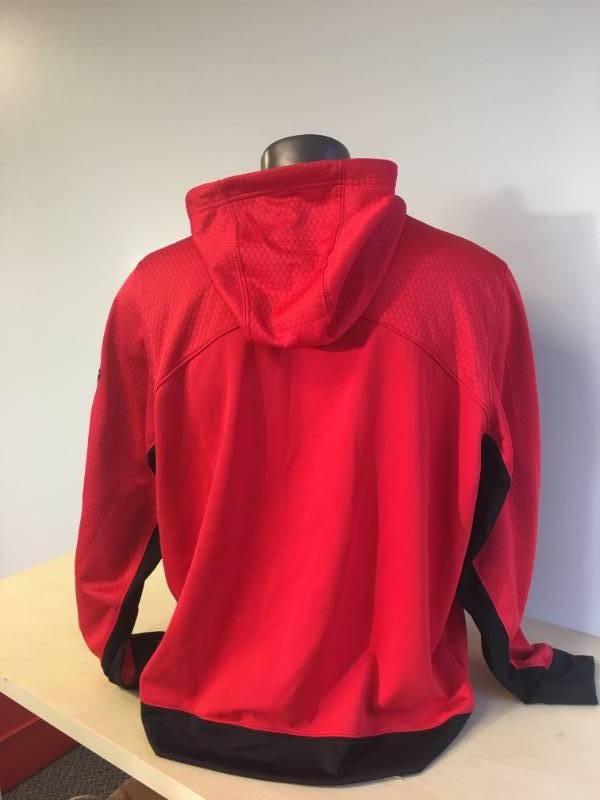 lot 5 image: Red Nike Swearter