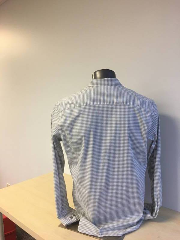 lot 8 image: Grey Van Heusen Button-Up