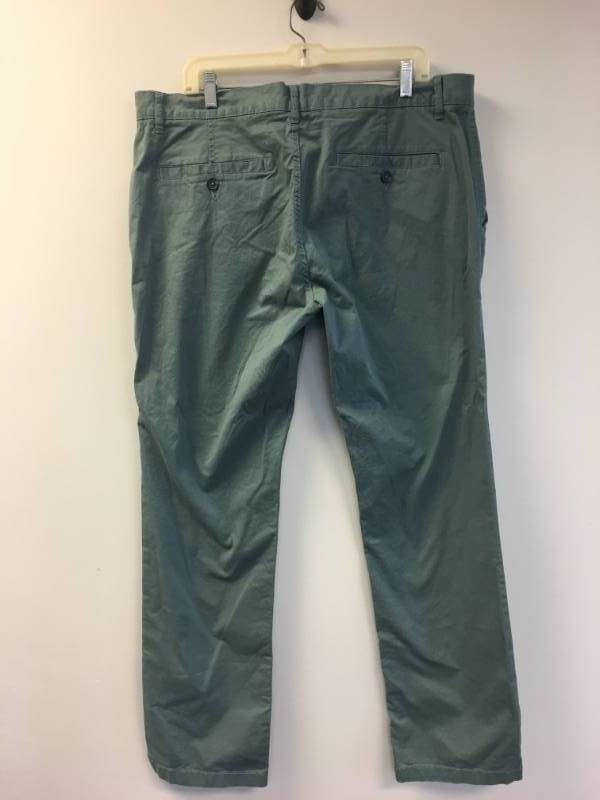 lot 31 image: F&F Chino Straight Leg Mens 38x32 Pale Green