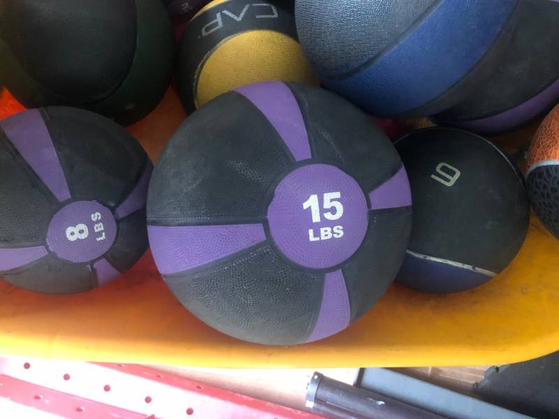 lot 42 image: Assorted Medicine Balls