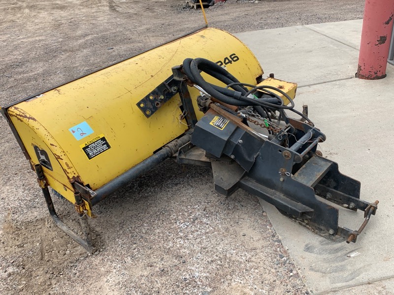 lot 2 image: John Deere 246 Sweeper Attachment