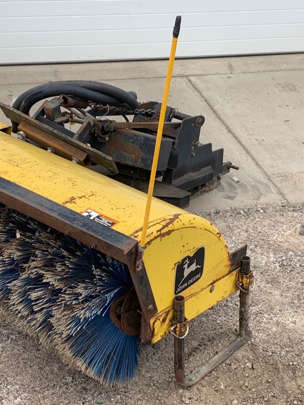 John Deere "246" Sweeper Attachment Landscaping / Construction