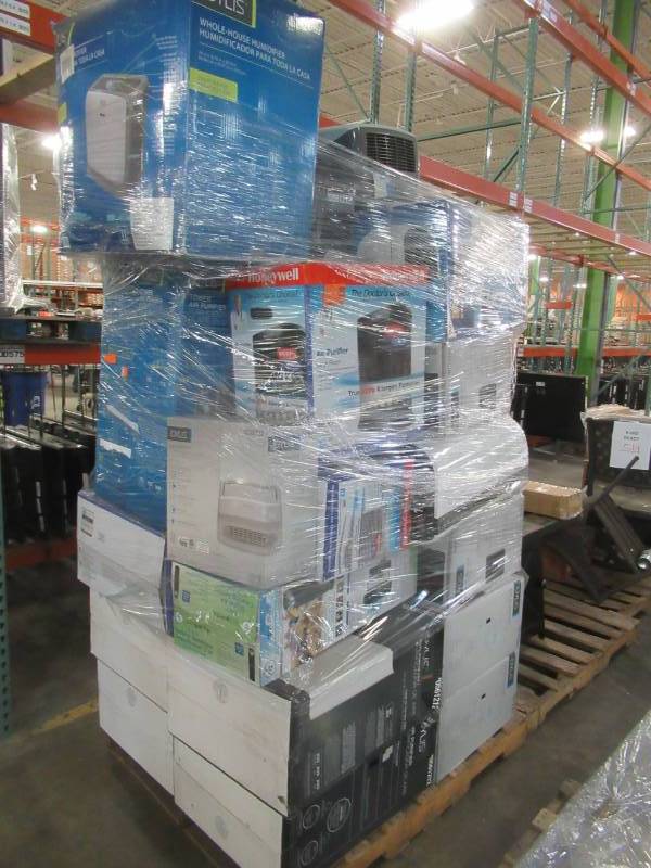 lot 54 image: WHOLESALE MIXED PALLET OF RETURNS - AIR PURIFIERS AND HUMIDIFIERS
