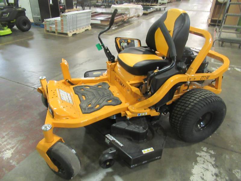 lot 6 image: Cub Cadet Ultima ZT1 50 in. 23 HP Kawasaki FR Series V-Twin Dual Hydrostatic Zero Turn Mower with Lap Bar Control, - Has Some Issues
