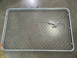 lot 111 image: Merchant Metals Steel Chain-Link Fence Walk-Thru Gate 12 x 4, 92162