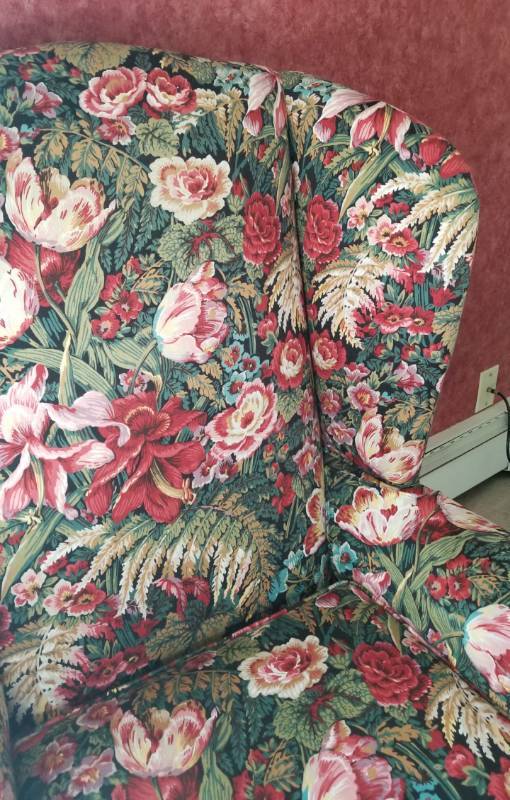 lot 35 image: Queen Ann Wingback Chair