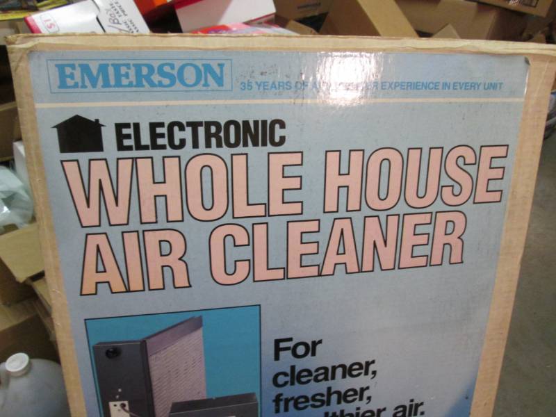 lot 3 image: Emerson Electronic Whole House Air ...