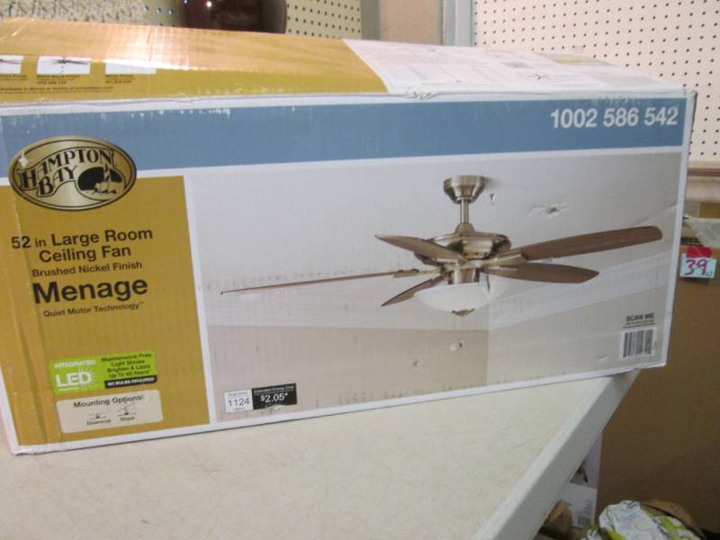 lot 15 image: Hampton Bay Menage 52 Integrated L...