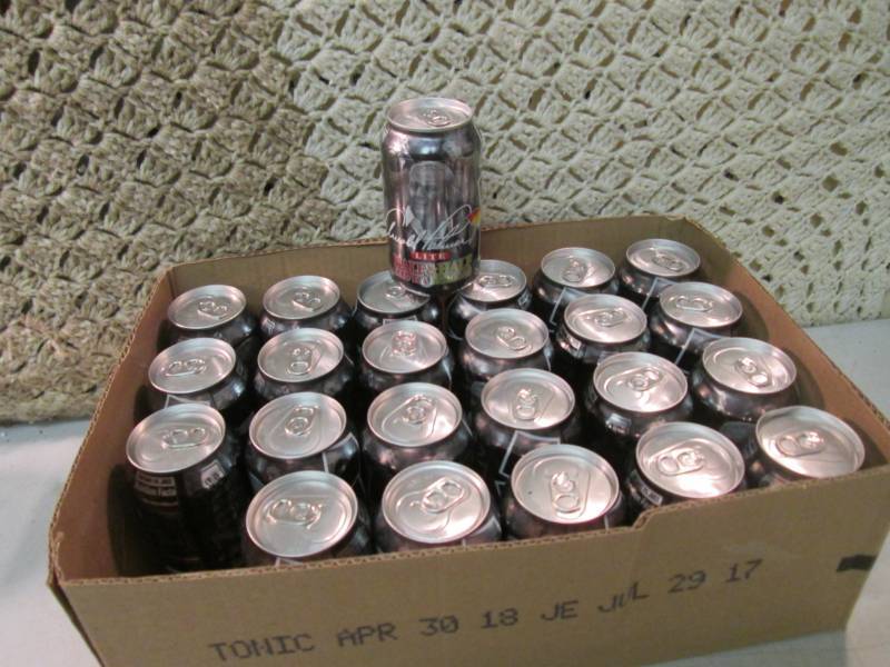lot 64 image: Case of 24 Cans of Arizona Arnold P...