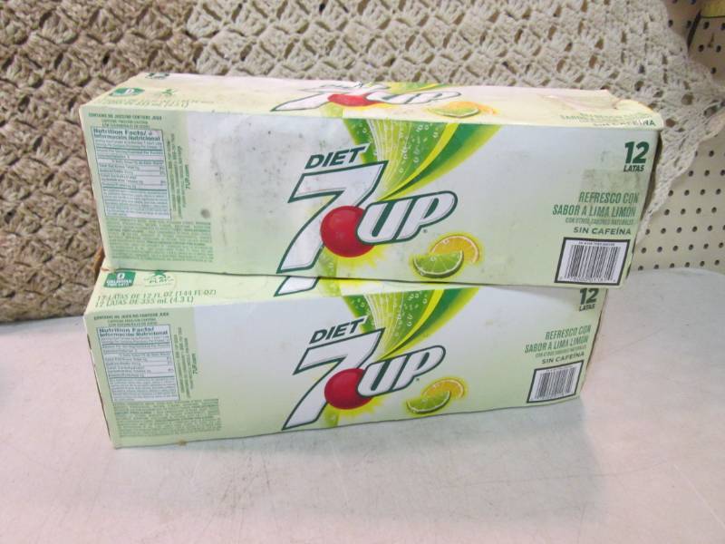 lot 65 image: 2 12-Packs of Diet 7-Up  B-1...
