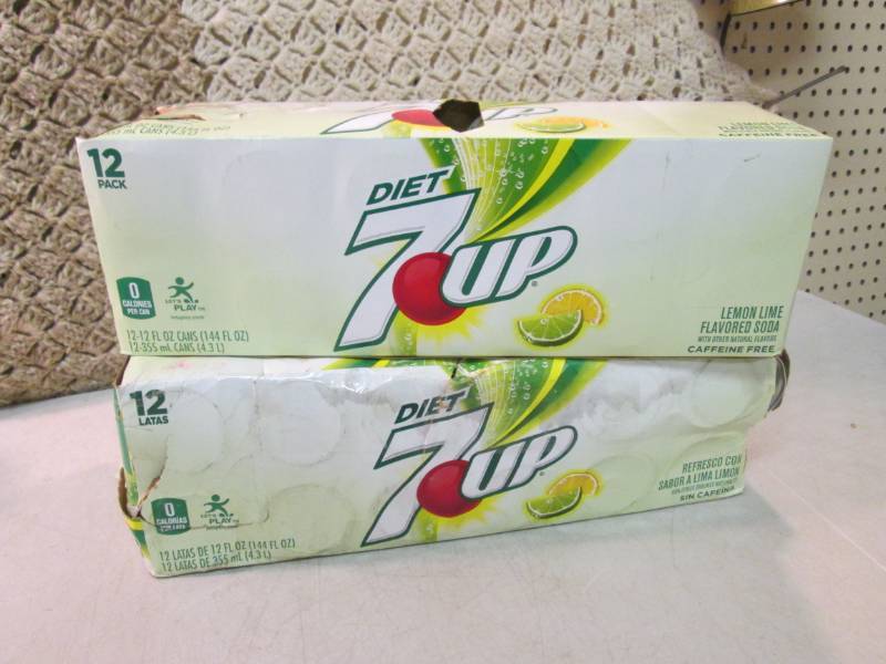 lot 66 image: 2 12-Packs of Diet 7-Up  B-1...
