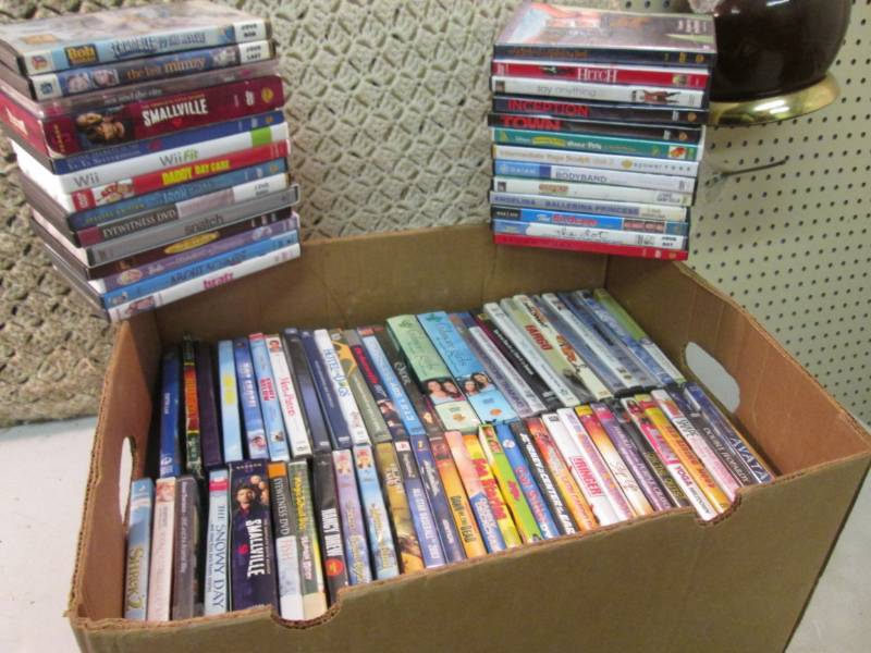 lot 99 image: Lot of 86 DVDs  CLR...