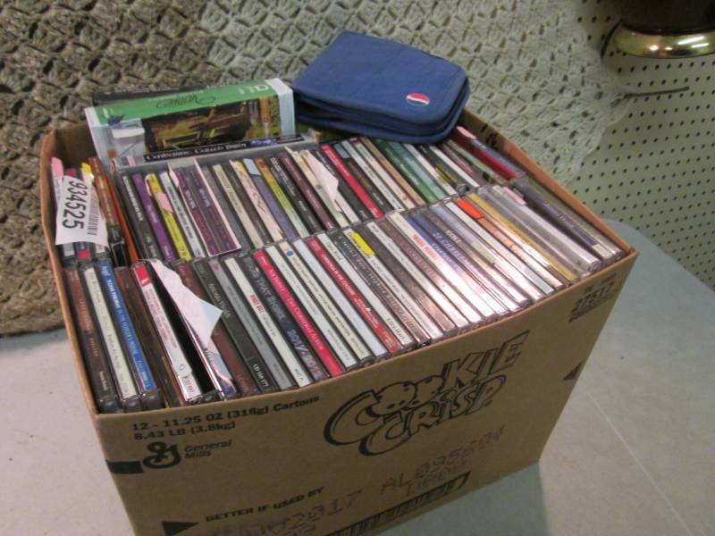 lot 102 image: Large Lot of Assorted CDs Etc  CLR...