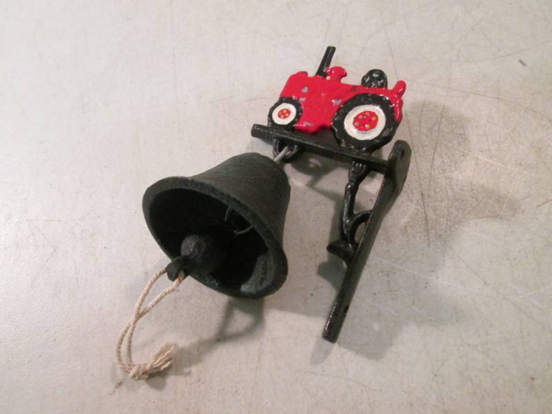 lot 121 image: Cast Iron Bell and Mounting Bracket...
