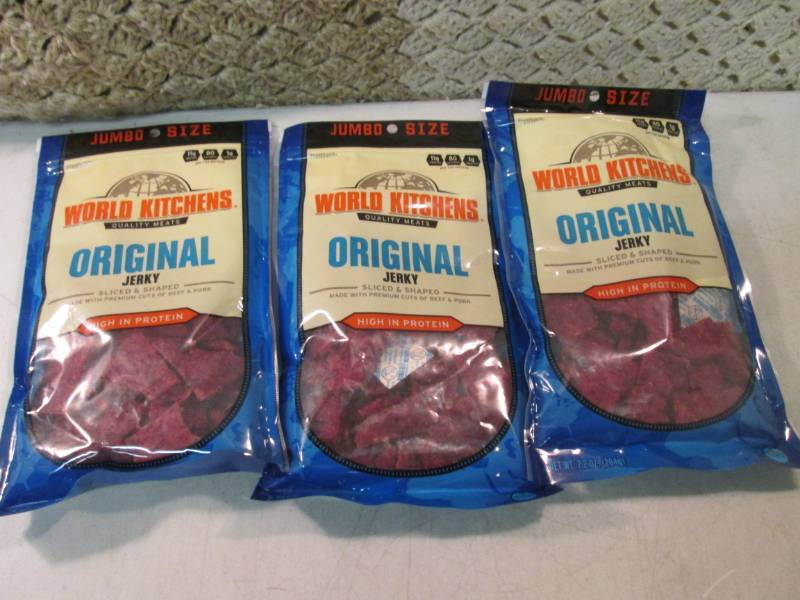 lot 140 image: 3 Jumbo Size Bags of World Kitchens...