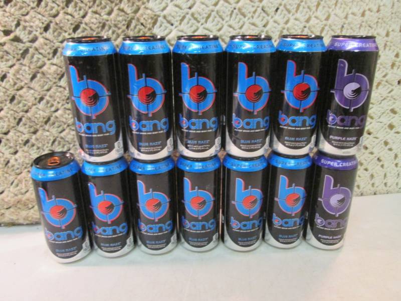 lot 188 image: 13 Cans of Bang Energy Drinks Best ...