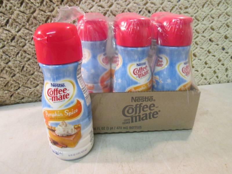 lot 208 image: Pack of 6 Bottles of Nestle Coffee ...