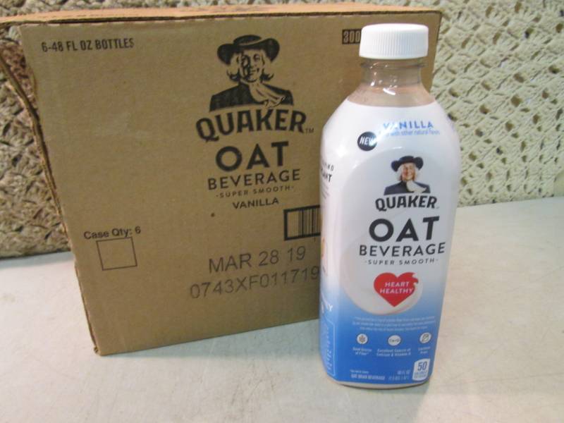 lot 222 image: Case of 6 Bottles of Quaker Vanilla...